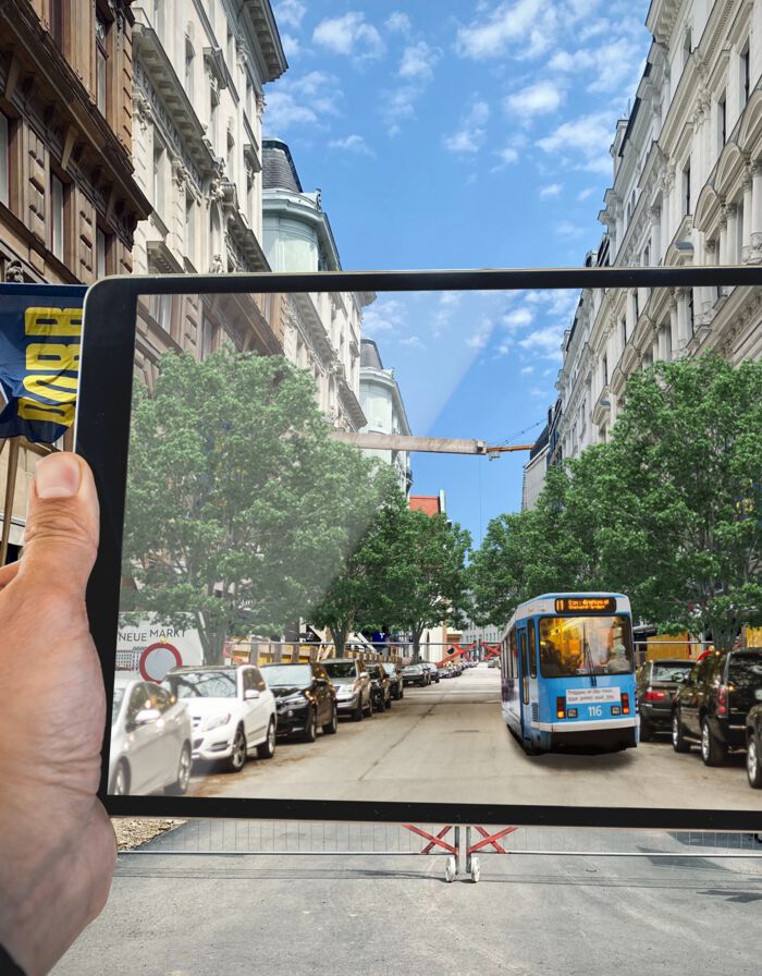 Enhancing urban planning with AR and cloud CAD data