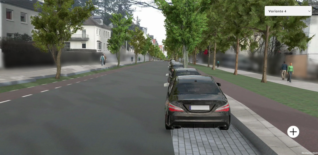 Lütticher Street in Aachen