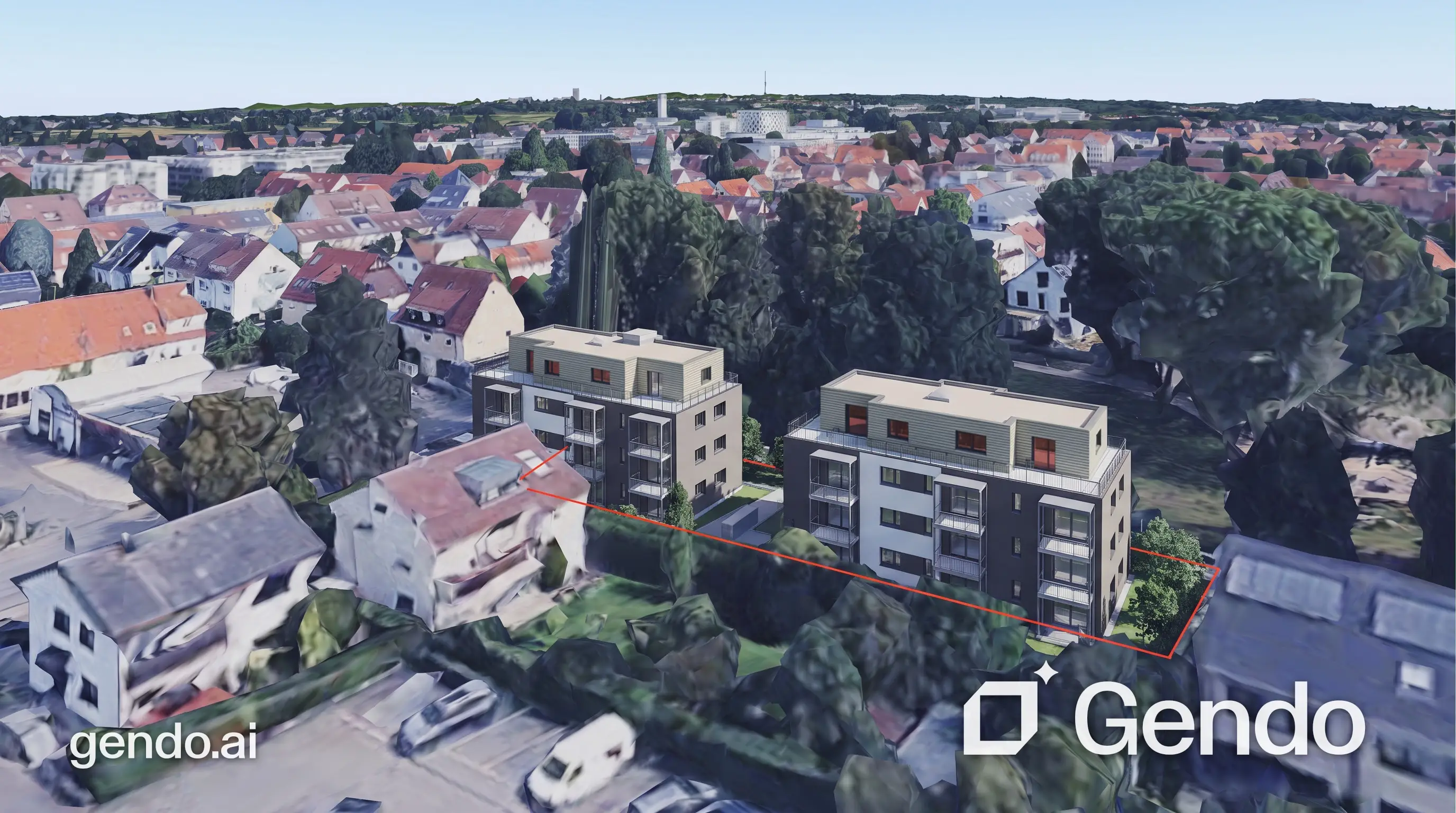 Gendo result: top floor material changed