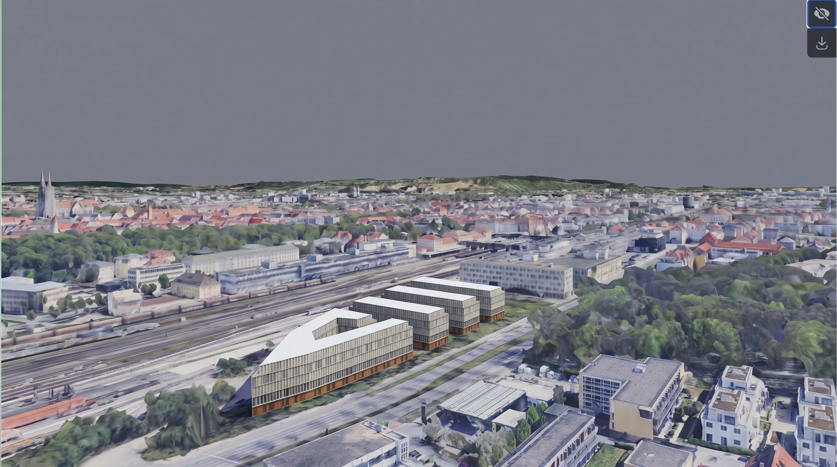 xFigura-Ergebnis in Schritt 2: Referenzfassade auf das Modell übertragen